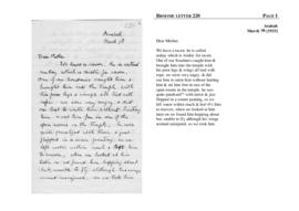 Broome letter 220