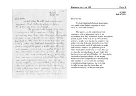 Broome letter 112