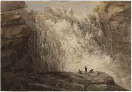 Waterfalls with figures