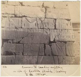 [234] Ramses III leading captives
