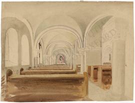 Interior of church (not identified)
