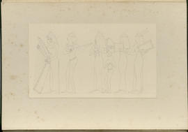 Tomb wall scene, female musicians, tomb of Amenhotep-si-si, Sheikh Abd el-Qurna