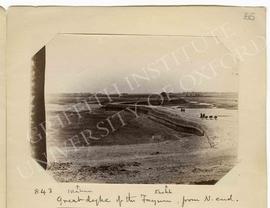 [843] Great dyke of the Fayum, from N. end.
