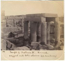 [189] Temple of Thothmes III. Karnak.