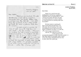 Broome letter 312