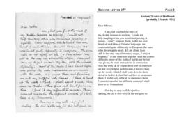 Broome letter 177