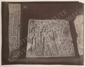 [Left] Stela of Ibi, late Dyn. XII to XIII, provenance not known, now in Florence, Museo Archeolo...