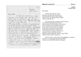 Broome letter 322