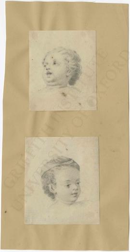 Two infants heads