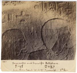 [357] Sem.nefer and his wife Hotep.hars.