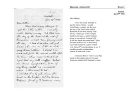 Broome letter 210