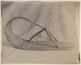 Sandal, not identified, now in Turin, Museo Egizio
