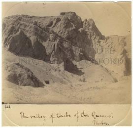 [318] The valley of tombs of the Queens'. Thebes.