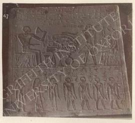 Stela of Antef, Dyn. XII (possibly temp. Amenemhet III), provenance not known, now in Florence, M...