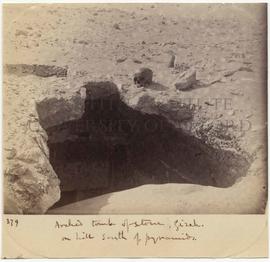 [379] Arched tomb of stone, Gizeh.