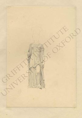 Frontal view of the Townley Caryatid (London, British Museum, reg. 1805,0703.44 - BM Sculpture 30...