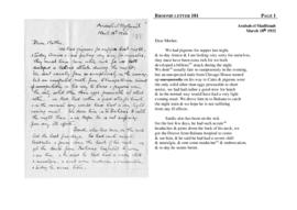 Broome letter 181