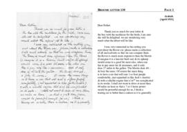 Broome letter 130