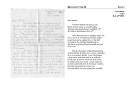 Broome letter 21