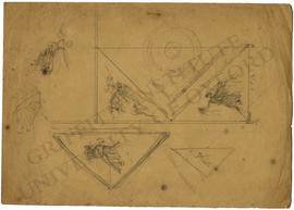 Design for a ceiling with Muses