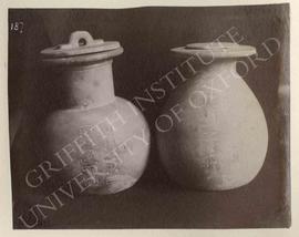 Four vases of Djehuty, provenance not known, now in Turin, Museo Egizio, Cat. 3225-3228 [together...