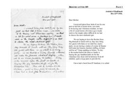 Broome letter 389