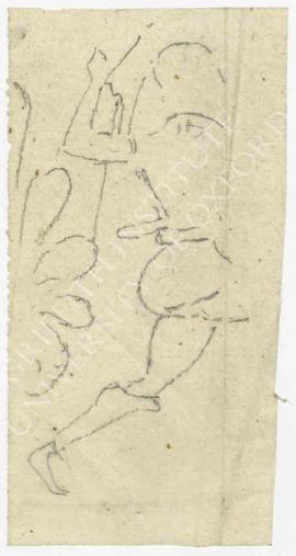 Figure; tracing of detail of Bonomi MSS 39.22