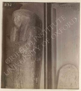 [Left] Coffin of Nebtaui, provenance not known, now in Florence, Museo Archeologico; [right] stel...