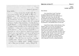 Broome letter 377
