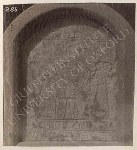 Stela of Pede[amun], Dyn XXVI, provenance not known, now in Bologna, Museo Civico Archeologico, 1936