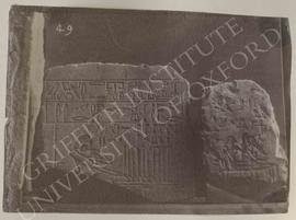 [Left] Stela of Mery, late Old Kingdom, from the Akhmim district, now in Florence, Museo Archeolo...