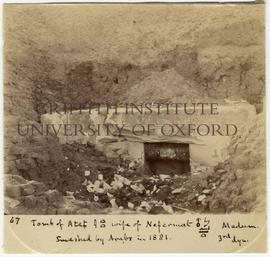 [67] Tomb of Atetwife of Nefermat Medum.