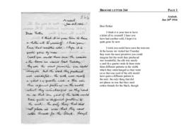 Broome letter 264