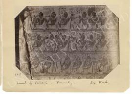 [668] Tomb of Paheri. Family. El Kab.