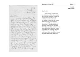 Broome letter 257