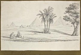 George A. Hoskins Drawing - Giza