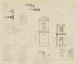 Architectonic designs (elevations, sections and details)