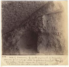 [469] Side of doorway of South pyramid of Dahshûr.