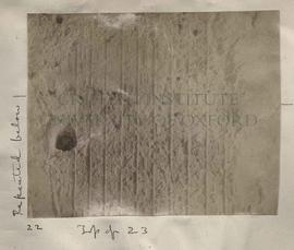 22 - Top of 23 [Inscription in recess - Tomb of Anta]