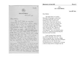 Broome letter 142