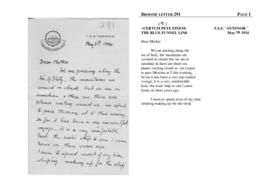 Broome letter 291