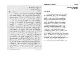 Broome letter 153