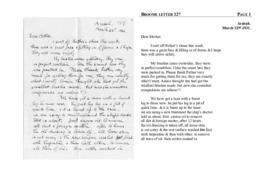 Broome letter 127