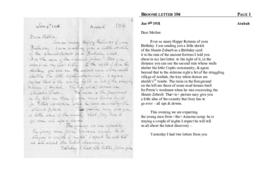 Broome letter 104