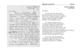 Broome letter 170