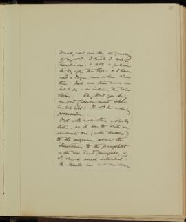 Letter from 'Mine own Owl'