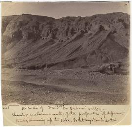 [223] N. Side of Deir el Bahari valley.