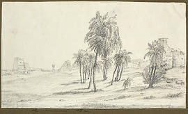 George A. Hoskins Drawing - Karnak