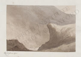 Egypt, view of a wadi