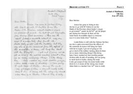 Broome letter 173